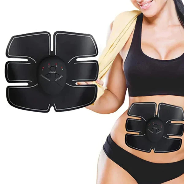 Pad Fitness™ Estimulador Muscular Abdominales Brazos Piernas Abdomen EMS (50% OFF SOLO HOY)🔥
