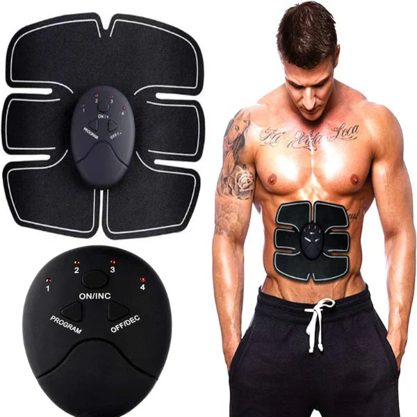 Pad Fitness™ Estimulador Muscular Abdominales Brazos Piernas Abdomen EMS (50% OFF SOLO HOY)🔥