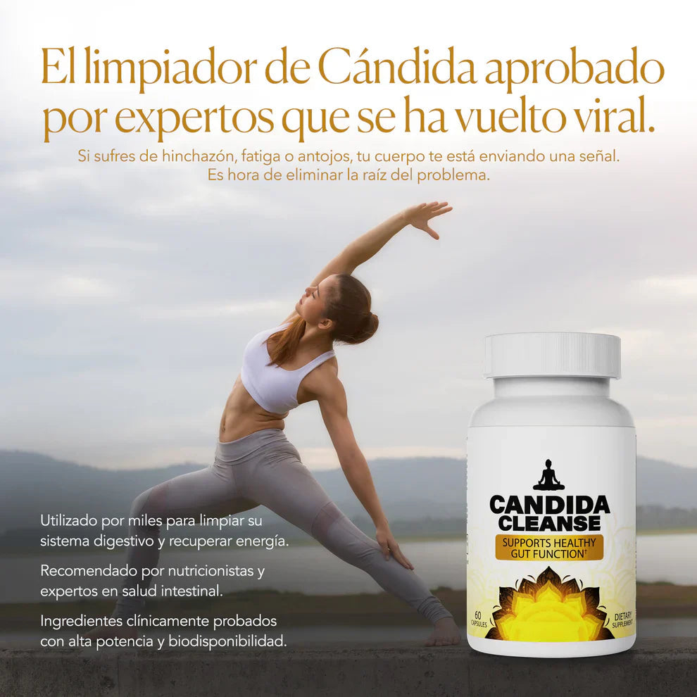 CANDIDA CLEANSE SUPLEMENTO 2X1! | 120 CAPSULAS EN TOTAL!