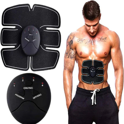 Pad Fitness™ Estimulador Muscular Abdominales Brazos Piernas Abdomen EMS (50% OFF SOLO HOY)🔥