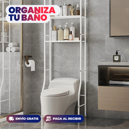 ESTANTE ORGANIZADOR PARA INODORO y BAÑOS!