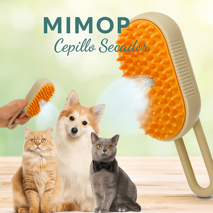 MIMOP PARA PERROS Y GATOS | CEPILLO VAPOR