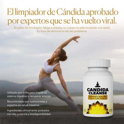 CANDIDA CLEANSE SUPLEMENTO 2X1! | 120 CAPSULAS EN TOTAL!