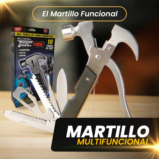 MARTILLO 18 EN 1 MULTIFUNCIONAL!