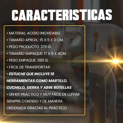MARTILLO 18 EN 1 MULTIFUNCIONAL!