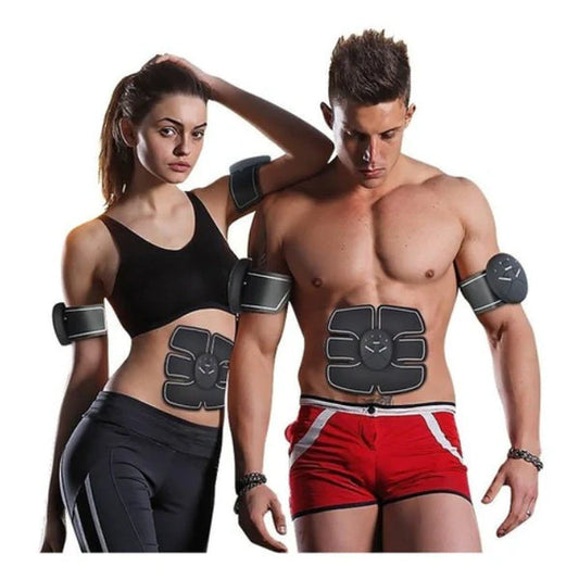 Pad Fitness™ Estimulador Muscular Abdominales Brazos Piernas Abdomen EMS (50% OFF SOLO HOY)🔥